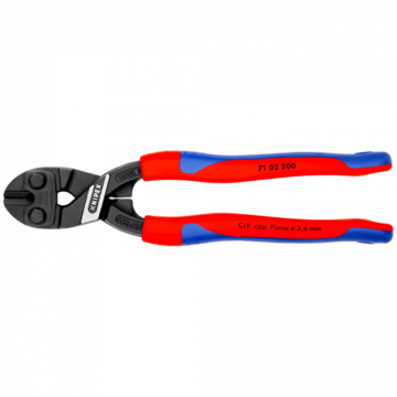 Cleste pentru taiat cuie si bolturi 200mm, Knipex CoBolt 71 02 200