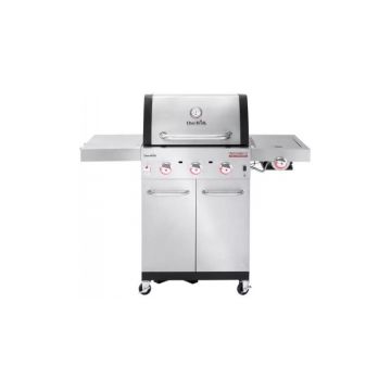 Gratar pe gaz din inox Char-Broil Professional Pro S 3, grile din fonta, sear burner, TRU-Infrared 140920