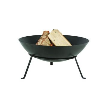 Semineu de gradina cu picioare tip Bol Foc - Esschert Design FF267 Semineu de gradina cu picioare tip Bol Foc - Esschert Design FF267
