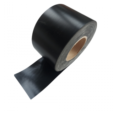 Banda PVC pentru intarire, negru, 20 cm x 30 ml