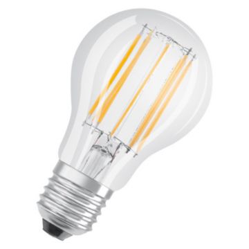 Bec LED Osram Classic A 100, forma standard, E27, 11 W, 1521 lm, lumina calda 2700 K