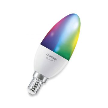 Bec LED Smart Osram, lumanare, E14, 5 W, 470 lm, 2700-6500 K