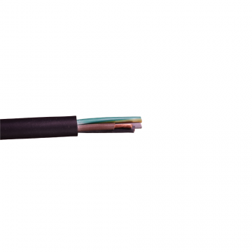 Conductor Flexibil MCCG H07RN-F, 4 x 1.5 mm2, izolatie cauciuc EPDM, negru, cupru, 200 m