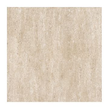 Gresie interior bej Cesarom Travertine, PEI 5, portelanata, glazurata, finisaj semilucios, patrata, grosime 7.5 mm, 33 x 33 cm