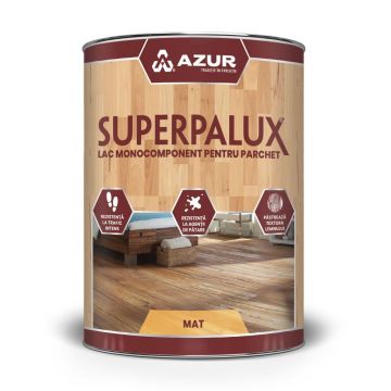 Lac pentru parchet Azur Superpalux, mat, interior, incolor, 1 l