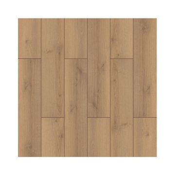 Parchet laminat 12 mm Kastamonu FXL019 Canyon Oak, nuanta medie, lemn stejar, clasa de trafic 33, click, 1202 x 195 mm