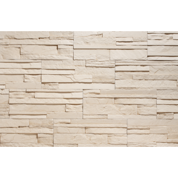 Piatra decorativa Stegu Creta 1, alb, interior