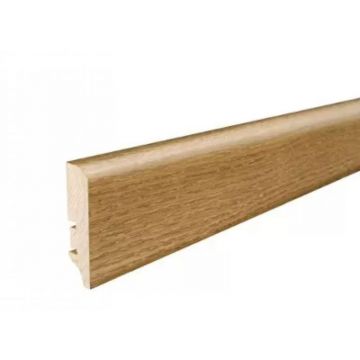 Plinta parchet, lemn, stejar terra, 2200 x 60 x 16 mm