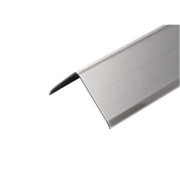 Profil colt, aluminiu, argintiu, 20 x 20 mm, 2 m