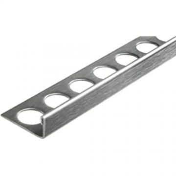 Profil SSE100, inox, argintiu, 2.5 m