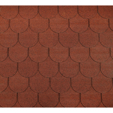 Sindrila bituminoasa forma solzi, rosu, 2.5 mm