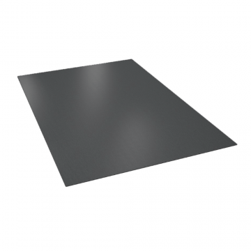 Tabla plana Ecodach, gri, RAL 7016, finisaj mat structurat, 0.4 mm, 2000 x 1250 mm