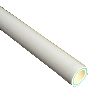 Teava PPR 110 mm Vesbo, insertie fibra sticla, 20 bar, alb, 4m
