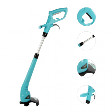 Trimmer electric telescopic Detoolz DZ-SE125, 350 W, unghi cap de taiere reglabil