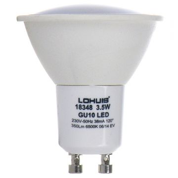 Bec GU10, 24 leduri, 3,5 W, lumina rece