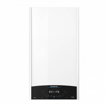 Centrala termica pe gaz Ariston Genus One+ WiFi, display LCD, kit evacuare inclus, 24 kW