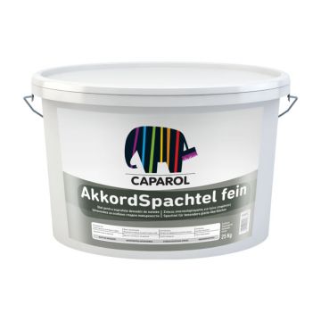 Glet universal, Caparol Akkordspachtel fein, interior, alb, 25 kg