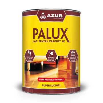 Lac pentru parchet Azur Palux, incolor, super lucios, 1 l