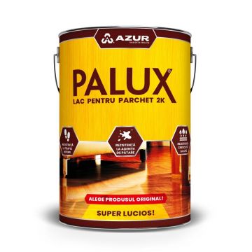 Lac pentru parchet Azur Palux S 6324, interior, incolor, 4 l