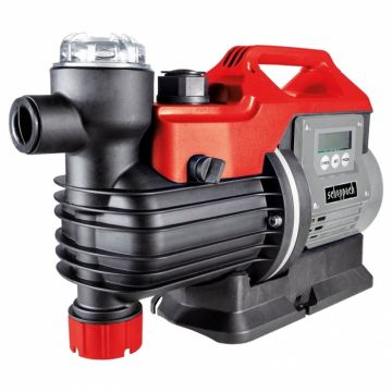 Pompa de apa programabila cu afisaj digital GP1000JET Scheppach 5909404901, 1000 W, 4400 l h