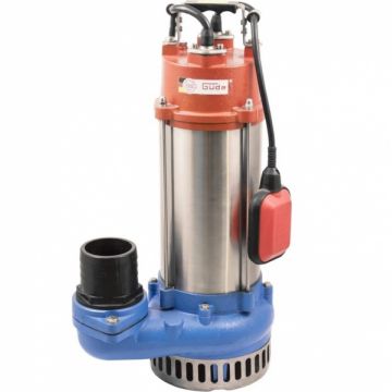 Pompa submersibila pentru apa murdara si curata PRO 2200A Gude 75805, 2200 W