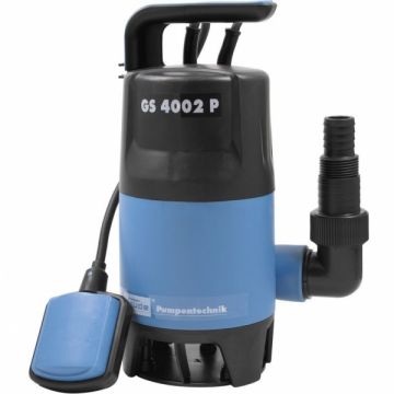 Pompa submersibila pentru apa poluata si curata GS 4002 P Gude 94630, 400 W