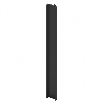 Profil aluminiu Gola Scilm, negru, vertical, 48 mm x 4.5 m