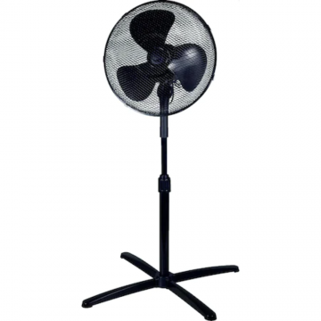 Ventilator cu picior Somogyi Home SF 40 BK/M, 40W, 3 trepte, negru, 124 cm
