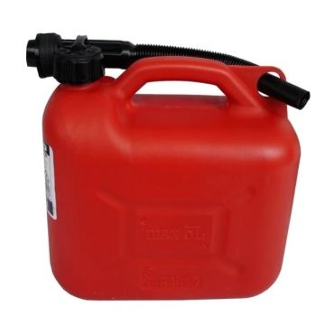 Canistra din plastic pentru combustibil Wert 2606-5L, 5 litri