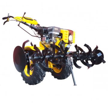 Motocultor ProGarden HS 1000B, Putere 7 CP, Benzina, Roti ATV, Manicot Rulment
