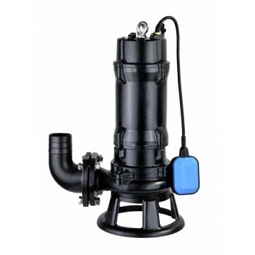 Pompa Apa Murdara cu Cutit, Tocator si Plutitor IBO ZWQ 1800, 1.8 Kw, 230V, 550 l/min, H Refulare 18 m, Industriala