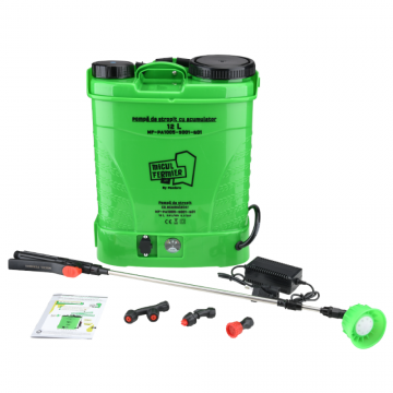 Pompa de stropit cu acumulator, Vermorel electric, 12 Litri , Micul Fermier by Pandora