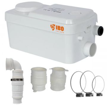 Pompa Evacuare Apa Menajera Demisol, Subsol (chiuveta, dus, etc) IBO Sanibo Mini, 300W, 100 l/min, H refulare 6.5 m