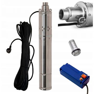 Pompa Submersibila cu Surub (snec) IBO DIPPER 2700 (750 W, 45 l/min, 4 Toli) + 15 m Cablu