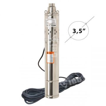 Pompa Submersibila cu Surub (snec) IBO SCR, 550 W, 40 l/min, H Refulare 80 m, 3.5 Toli + 14 m cablu