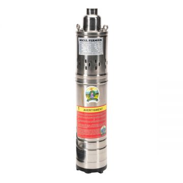 Pompa Submersibila Fara Plutitor Micul Fermier QGD-3, 1100 W, 60 l/min, H Refulare 80 m, Bobinaj Cupru (GF-0705)