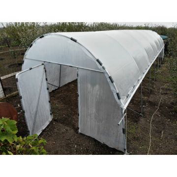 Solar gradina profesional, 10 x 4 x 3 m, 40 mp, structura otel galvanizat