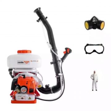 Atomizor RURIS A109S 2.2 CP, 14L cu Pompa Booster + Kit Echipament de Lucru {Salopeta, Masca si Ochelari de Protectie)