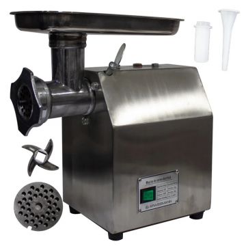 Masina Tocat Carne Profesionala Inox, 160 kg/h, 900W, BRILLO