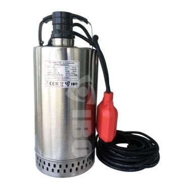 Pompa Submersibila Apa Curata, usor Murdara IBO SWQ 1100, 1100 W, 235 l/min, H Refulare 14 m, Otel Inox