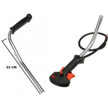 Set Acceleratie Motocoasa cu Maner Lung (stanga-dreapta)