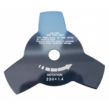 Disc Motocoasa 230x 3T x 25.4mm, Red Mountain