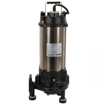 Pompa Apa Murdara cu Cutit, Tocator, Kraken 1800F-trifazata, 1800W, 240 l/min, H Refulare 21 m