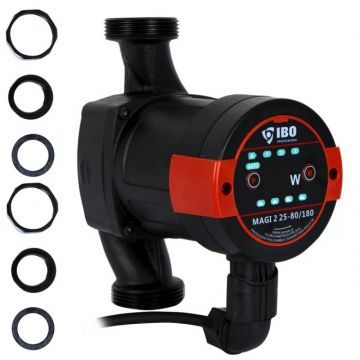 Pompa de recirculare electronica pentru centrala IBO MAGI 2 25-80/180, 90 l/min, 70W
