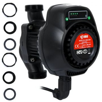 Pompa de recirculare electronica pentru centrala IBO MAGI MAX 25-100/180, 10-180 W, 170 l/min, H Refulare 10 m