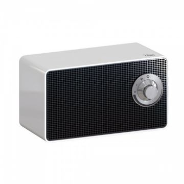 Aeroterma ceramica Zilan ZLN2007, 1000W, 2 trepte putere, oprire automata la rasturnare, Alba