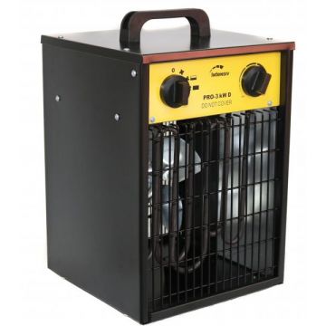 Aeroterma electrica Intensiv PRO 3kW D, 230V, 1.5 - 3.0kW, 476 m3 h