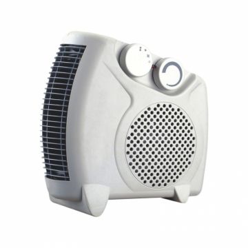 Aeroterma Eltron EL207 cu ventilator, 2000W, 2 Trepte putere, Alba