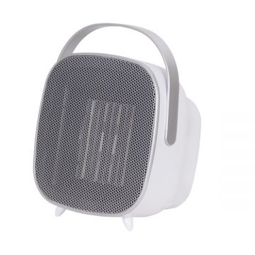 Aeroterma Zilan ZLN5671 PTC, 1500W, termostat reglabil, Alba