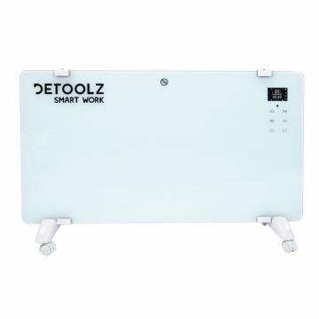 Convector electric, Detoolz DZ-EI114, WIFI, 2000W, alb, telecomanda